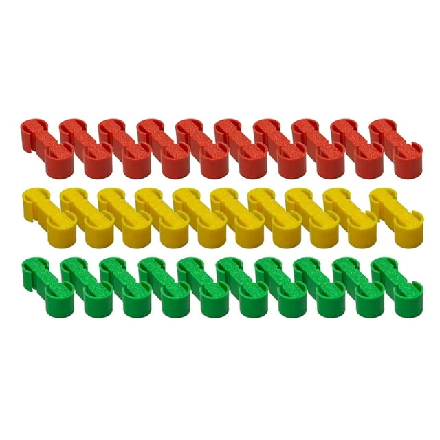 30 Conectores de Vías de Tren con Forma de de Perro para Salas de Juegos de Niños.