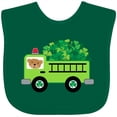 thumbnail image 3 of Inktastic Irish St Patricks Day Fire Truck Boys or Girls Baby Bib, 3 of 4