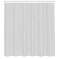 thumbnail image 3 of Ambesonne Neutral Color Shower Curtain, Monochrome Shapes, 69"Wx84"L, Pale Grey and Pearl, 3 of 3