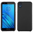 thumbnail image 2 of For Motorola Moto E6 Case, by Insten Astronoot Hard Plastic/Soft TPU Rubber Dual Layer [Shock Absorbing] Hybrid Case Cover compatible with Motorola Moto E6, 2 of 7