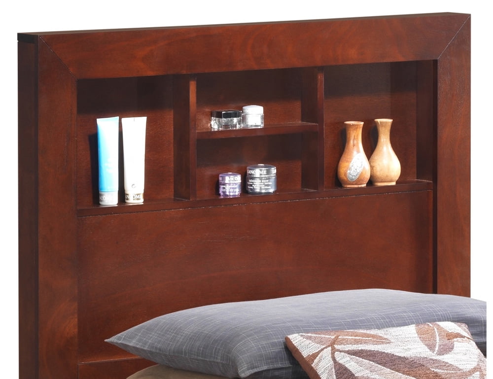 Glory Furniture Burlington Twin Bed in Cherry Color