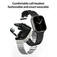 thumbnail image 3 of Smart Watch with Earbuds, 2.01" HD Smartwatch Health and Fitness Tracker for Men Women ,Answer Make Calls, Fitness Watch ForiOS ForAndroid, 3 of 7