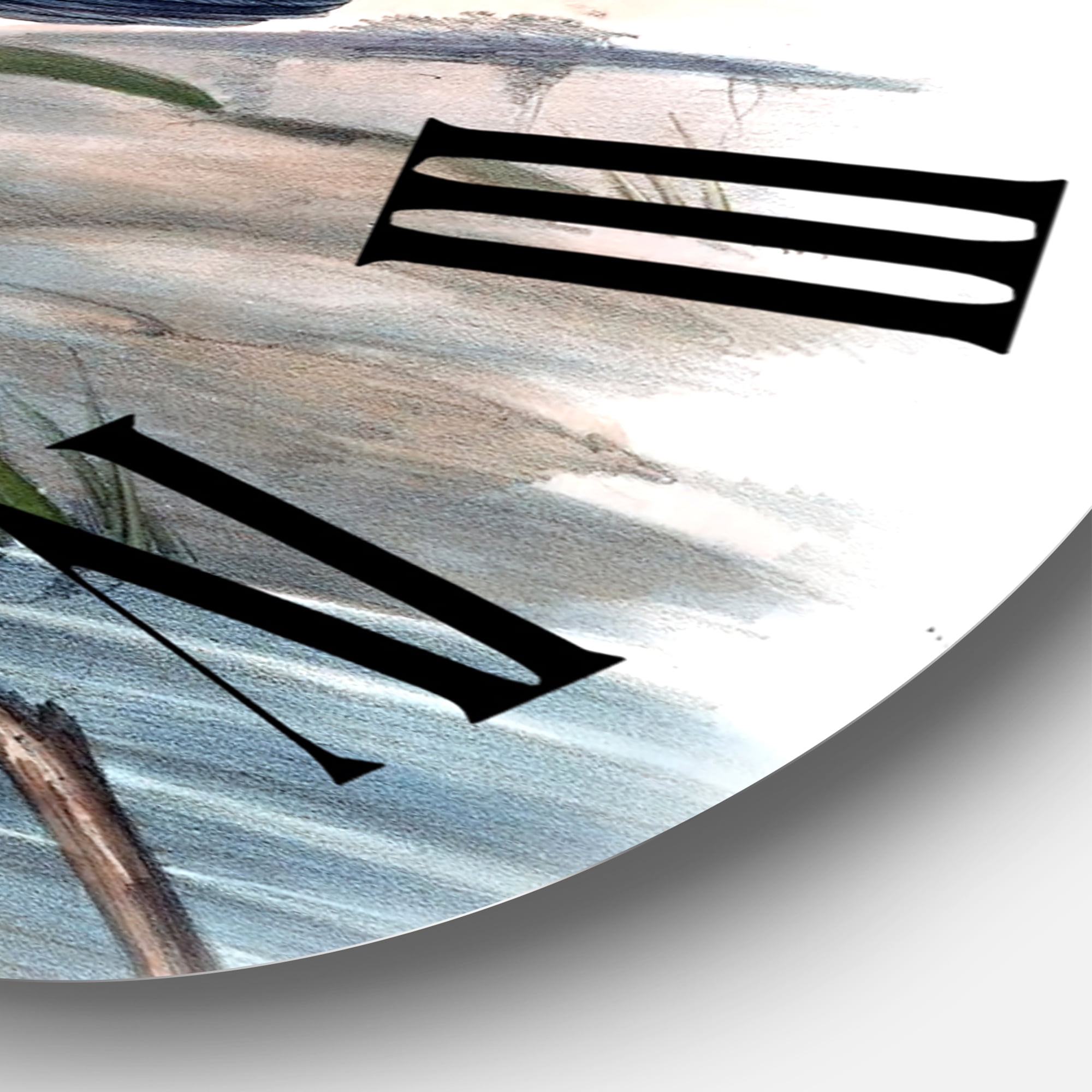 Designart 1 in Traditional Wall Clock