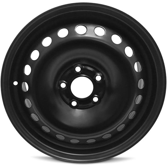 Wheel For 2014-2018 Ford Transit Connect 16 inch 5 Lug Black Steel Rim Fits R16 Tire