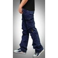 thumbnail image 3 of Skylinewears Men Cargo Pants with Multi Pockets 100% Cotton Camping Hiking Pant, 3 of 7