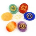 thumbnail image 1 of Chakra Stones, Healing Crystals, Convenient Cool Delicate Comfortable Positive Energy Chakra Stone, For  Therapy, 1 of 8