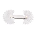 thumbnail image 3 of Screw Thread Pitch Gauge Gears Professional Metric Inch Home Measuring Tools Metalworking Measurement Gauges Slicing Center Gage 51pcs American, 3 of 8