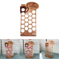 Countertop K Cup Display Holder Rack Holds 20 Coffee Pods Storage Organizer Stand for Counter