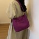 thumbnail image 5 of Bolso bandolera para mujer, bolso de hombro acolchado de Color sólido para viajes al aire libre, 5 of 7