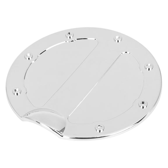 Unique Bargains Silver Tone Plastic Fuel Tank Caps Gas Cap Fuel Filler Door Cover for Ford F150