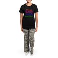 thumbnail image 4 of CafePress - Bossy T Women's Dark Pajamas - Women's Short Sleeve Print T-Shirt and Pants Dark Cotton Pajama Set, 4 of 7