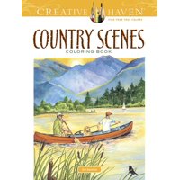 Product Image Creative Haven Coloring Books Country Scenes Book Paperback