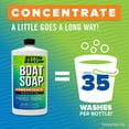 thumbnail image 3 of Better Boat Soap Concentrate Formula Cleaner Boat Wash 32oz, 3 of 6