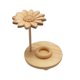 thumbnail image 4 of Soporte de aceite esencial Difusor de aceite esencial de madera Difusor de aroma Decoración de adorno en forma de flor extraíble para tienda Oficina, 4 of 9