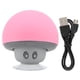thumbnail image 1 of Mini altavoz portátil inalámbrico Bluetooth con forma de hongo y subwoofer con función de ventosa (rosa), 1 of 14
