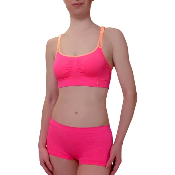 Danskin Now Danskin Now Seamless Padded Sports Bra &