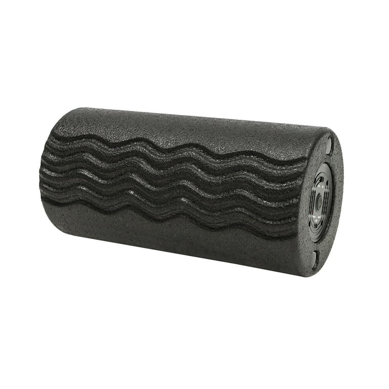 Black Vibrating Foam Roller 4 Gear Vibrating Massage Roller- Relieve Pain  and Soreness - Walmart.com