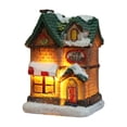 thumbnail image 2 of Decoración de de Luz Cálida con de de Casa de Navidad de D Zulema Casa de miniaturas de resina, 2 of 8