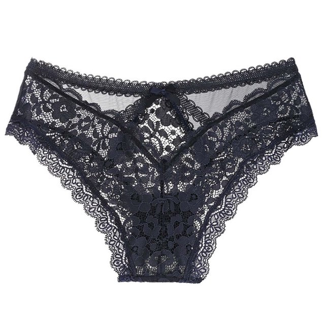Puntoco Bragas para mujer de cintura alta para mujer, de color liso, con encaje, cintura media baja, alta elasticidad, realza los glúteos, se cultiva a sí misma, bragas en forma de T