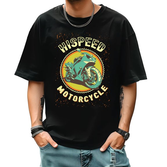 Men's Short Sleeve Graphic T shirt Collection Summer New Trend Sports Shirt Select