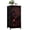 Color 4, variant on Dresser for Bedroom with 4 Storage Drawers Dark Gothic Landscape Ravens Full Moon Academia Dressers Chest of Drawers Steel Framed Fabric Closet Organizers for Dorm Entryway