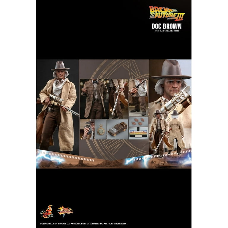 BACK TO THE FUTURE III ドク・ブラウン 1/6スケール Amazon.com
