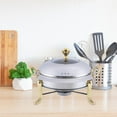 Food Heaters Party Buffets,Round Catering Warmer Server,Hot Pot