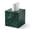 Green, variant on Cyan-green Marble Decorative Tissue Box Organizer