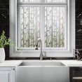 thumbnail image 4 of 1pc 45x200cm Bamboo Pattern Blackout Window Film, Anti Peep Window Film, Anti Uv Privacy Screen, Non-adhesive Electrostatic Window Film, Decorative Wi, 4 of 5