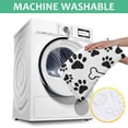 thumbnail image 6 of Pet Paw Print and Bone Square Tablecloth,Waterproof Square Table Cover,Wipeable Spillproof Washable Table Cover for Home Kitchen Party Decor 42"X42"(107x107cm), 6 of 6