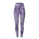 thumbnail image 2 of MKLEKYY Pantalones deportivos para mujer, pantalones de entrenamiento estampados para mujer, leggings de entrenamiento, pantalones de yoga atléticos de cintura alta, 2 of 3