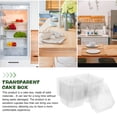 thumbnail image 6 of Cake Box Packing Dessert Containers Pastry Boxes Para Postres Candy Party Favors Clear 50 Pcs, 6 of 6