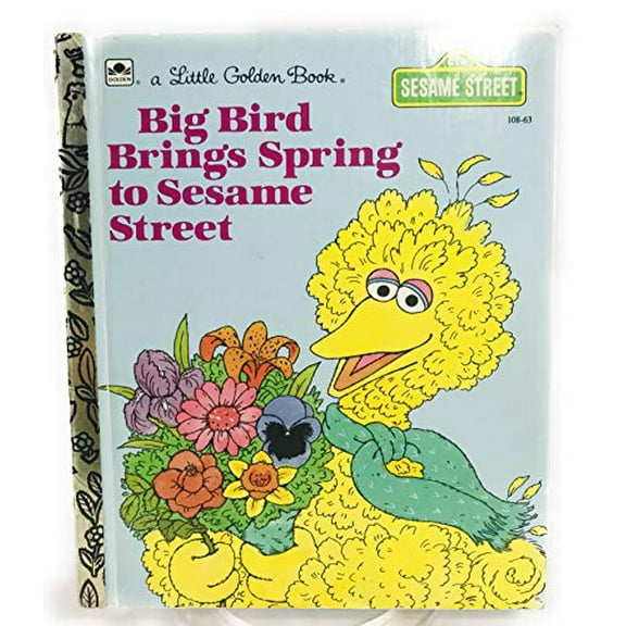 Pre-Owned Big Bird Brings Spring to Sesame Street (A Little Golden Book) (Hardcover) 0307020193