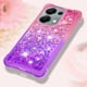 thumbnail image 5 of Funda para Xiaomi POCO M6 Pro 4G Transparente con Brillos Carcasa Protectora Antigolpes con Glitter Brillante, 5 of 5