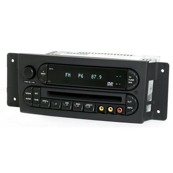 Restored Chrysler Pacifica 2004-2008 Radio AM FM mp3 CD DVD Player REV - P05064084AD (Refurbished)