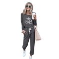 thumbnail image 2 of Conjunto Deportivo PRETTYGARDEN para Mujer, Set de Salón Manga Larga Gris Talla L, 2 of 5