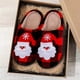 thumbnail image 5 of Zapatillas de piel esponjosa Navidad Acogedor Papá Noel Artículos para el hogar (40-41) Wdftyju Tenis De Mujer Tenis De Hombre, 5 of 7