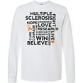thumbnail image 3 of Inktastic Multiple Sclerosis Ms Awareness Walk Long Sleeve T-Shirt, 3 of 5