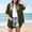 Blackish Green, variant on Button Up Shirt Women Short Sleeve V Neck Open Front Shirt Jute Short Sleeve Shirts Casual Chiffon Blouses Flowy Lace Hem Boho Clothing Trendy 2026 Womens Blouses Casual Sky Blue,S