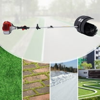 52CC Handheld Sweeper Broom Gas Power Driveway Turf Artificial Grass Snow Clean