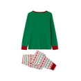thumbnail image 6 of Meihuid Christmas Family Matching Pajamas Set Adult Kids Baby Deer Printed Tops+Plaid Pants Sleepwear Nightwear Set, 6 of 10