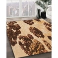 thumbnail image 2 of Ahgly Company Indoor Rectangle Patterned Blood Red Brown Area Rugs, 8' x 12', 2 of 6
