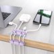 thumbnail image 4 of Paquete de 3 soportes para cables para escritorio, organizador de clips de cable adhesivo fuerte para organizar cables USB/cables de alimentación/cables para el hogar, la oficina y el coche Adepaton LRWJ527-4, 4 of 7
