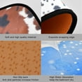thumbnail image 2 of Blue Leopard Anti Fatigue Mats for Kitchen Floor,Set of 2 Non Skid Washable Waterproof Anti Kitchen Floor Mats for Kitchen Office Laundry Room Bathroom (19"x27"+19"x47") Home Decor, 2 of 7