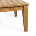thumbnail image 6 of Pates Acacia Wood Outdoor Chat Set, Teak and Beige, 6 of 13