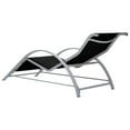 thumbnail image 6 of vidaXL Sun Loungers 2 pcs with Table Aluminum Black, 6 of 11