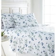 thumbnail image 1 of Southshore Fine Linens Myosotis Scorpioides Printed 300 Thread Count 100-percent Cotton Sateen Sheet Set by, 1 of 4