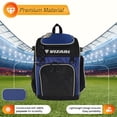 thumbnail image 2 of Mochila de fútbol Vizari con compartimento para pelotas para adultos, 2 of 5