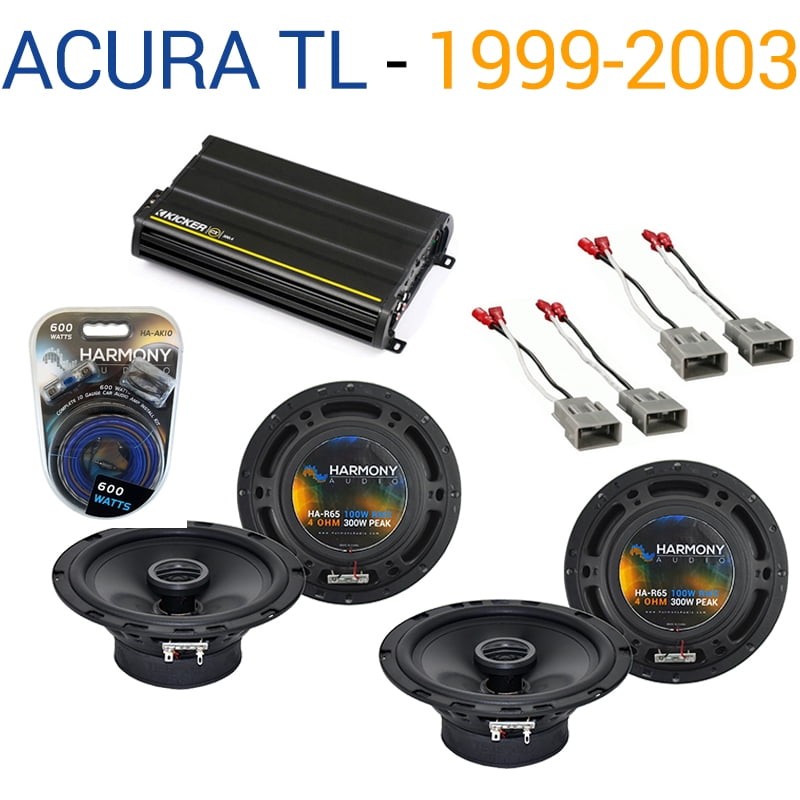 Acura TL 19992003 Factory Speaker Replacement Harmony (2) R65 & CX300