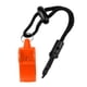 thumbnail image 2 of Silbato de emergencia Cola con cordón clip naranja, 2 of 5